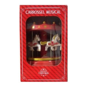 CARROSSEL MUSICAL NATALINO 17X11CM UN. MULTIART