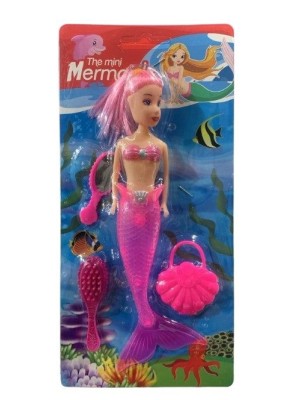 BONECA SEREIA PEQUENA COM LUZ E ACESSORIOS UN. HL IMPORT