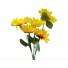 FLOR ARTIFICIAL MARGARIDA X5 GALHOS 30CM UN. CIA FLOR