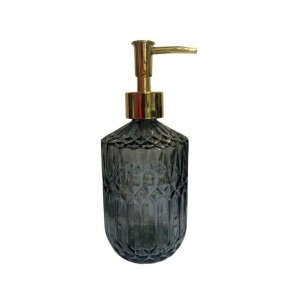 PORTA SABONETE LIQ DE VIDRO PARA PIA/BANHEIRO 7,5X18,5CM UN. TOP IMPORTADORA