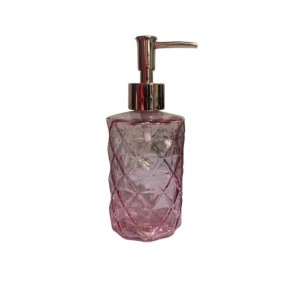 PORTA SABONETE LIQ DE VIDRO PARA PIA/BANHEIRO 7,5X18,5CM UN. TOP IMPORTADORA