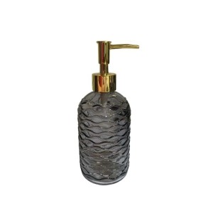 PORTA SABONETE LIQ DE VIDRO PARA PIA/BANHEIRO 7,5X18,5CM UN. TOP IMPORTADORA