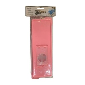 FORMA DE GELO 25X4,5CM COM TAMPA E VALVULA CORES SORTIDAS UN. TOP IMPORTADORA