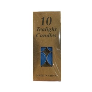 VELA DECORATIVA C/10PCS PARA RECHAUD UN. TOP IMPORTADORA
