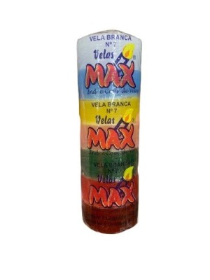 VELA N 7 7 TONS 255G UN. VELAS MAX
