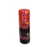 VELA N 7 VERMELHA-PRETA 255G UN. VELAS MAX