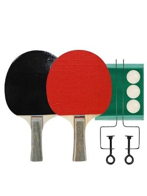RAQUETE DE TENIS DE MESA C/3 BOLAS E REDE UN. ALIANCA COMERCIO VAREJISTA