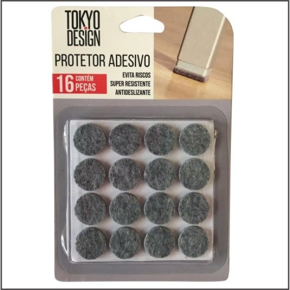 FELTRO ADESIVO C/16 PCS MULTIART