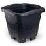 VASO QUADRADO 5,6L MEDIO PRETO UN.