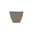 VASO CACHEPO RATTAN PEQ. QUADRADO COR COFFEE UN.