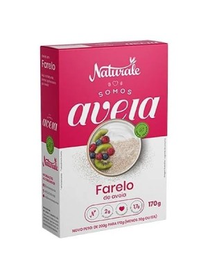 FARELO DE AVEIA 170G UN. NATURALE