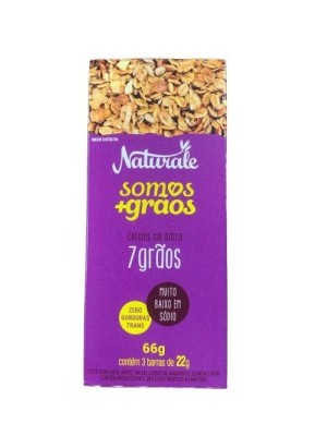 CEREAIS BAR. 66G C/3 7 GRAOS UN. NATURALE