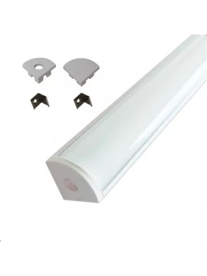 PERFIL RISQUE ONE-SIDE DE SOBREPOR LED 1313 BF 2000 200CM UN. AVANT