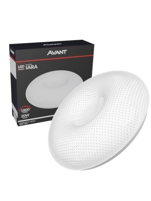 PLAFON IARA REDONDO 6500K 16W BRANCO BIVOLT 589561378 UN. AVANT