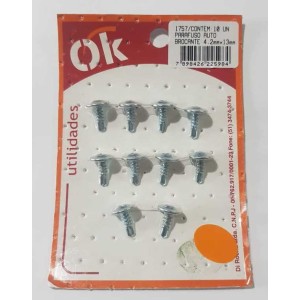 OK PARAFUSO AUTO BROCANTE 4,2MMX13MM C/10 UN. OK UTILIDADES