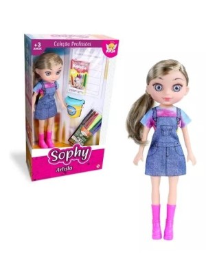 COLECAO SOFHY PROFISSOES ARTISTA 23X41X10CM UN.