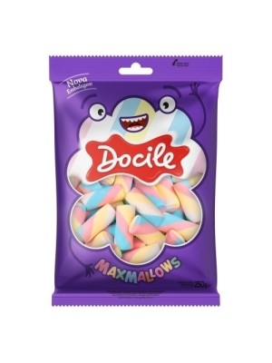 MARSHMALLOW TUBO TORCAO BAUNILHA 250G UN. DOCILE