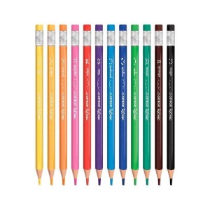 LAPIS DE COR APAGAVEL UN. BIG COLORJOY C/ 12 CORES SEXTAVADO