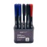 CANETA ESF. CARBON 0.7 DISPLAY C/30PCS UN. AZUL PRETA VERMELHA