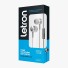 FONE DE OUVIDO DOT PRETO INTRA-AURICULAR C/FIO E MICROFONE LETRON UN.