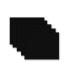 PLACA DE EVA LISO PRETO 40X48CM PCT C/10 FOLHAS