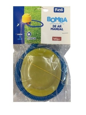 BOMBA DE AR MANUAL 10CM UN.