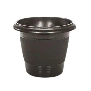 VASO REDONDO PRETO 700ML