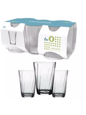 COPO AMAZON 190ML CONJ C/6PCS UN.