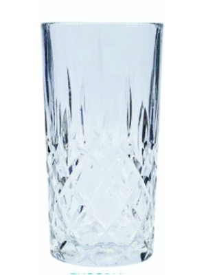 COPO DE VIDRO 275ML MORANO CONJ C/6PCS UN.