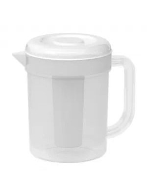 JARRA COM TUBO PARA GELO 2L BRANCO UN.