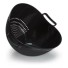 ESCORREDOR MULTIUSO ESCORRE E SERVE PRETO 21,5X26X19CM UN.