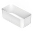 ORGANIZADOR DE GAVETAS MODULAR PEQUENO BRANCO 15X7,5X5,5CM UN.