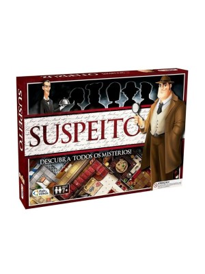 Jogo de Tabuleiro Suspeito – Mistério e Diversão em Família