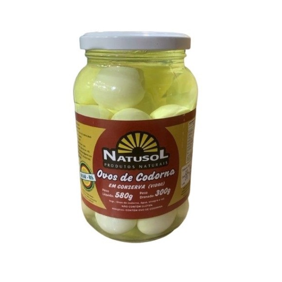 OVO DE CODORNA 530G LIQ. NATUSOL