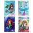 CADERNO COSTURADO 96FLS CD ¼ SEREIA