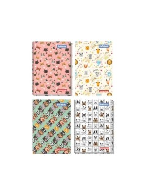 CADERNO COSTURADO 96FLS CD ¼ FOFINHOS UN.