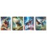 CADERNO ESPIRAL 96FLS CD ¼ DINO