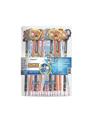 LAPIS HB COM BORRACHA NA PONTA SONIC C/30PCS LEO&LEO