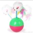 BRINQUEDO PARA GATO BOLA COM RATINHO UN. INGA