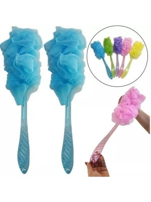 ESPONJA DE BANHO CABO PLASTICO 43CM UN. GM GOLD