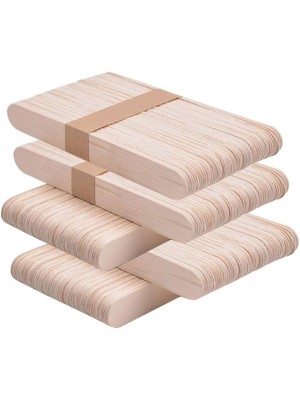 Palito de Bambu para Picolé C/50 Unidades – Ecológico, Biodegradável e Ideal para Sorvetes e Doces Artesanais