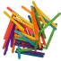 PALITO DE BAMBU COLORIDO PARA PICOLE C/ 50PCS UN. GM GOLD