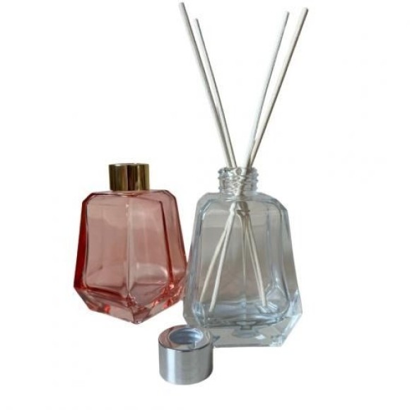 FRASCO DE VIDRO COM TAMPA 210 ML UN.