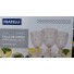 TACA VIDRO AMBER MILBALI 330ML C/6PCS
