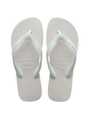 Havaianas Top Branco 35/36 Original Confortável com Sola Grossa Antiderrapante para Uso Diário