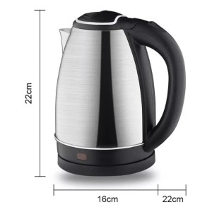 CHALEIRA ELETRICA INOX 1,8L OU JARRA ELETRICA INOX 1,8L 1500W 220V UN.