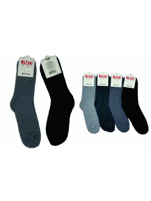 MEIA SOFT PELUCIA UNISSEX DE POLIESTER 40-46 UN.