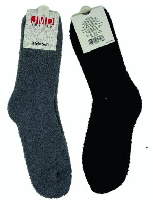 MEIA SOFT PELUCIA UNISSEX DE POLIESTER 40-46 UN.