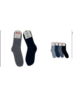 MEIA SOFT PELUCIA UNISSEX DE POLIESTER 40-46 UN.