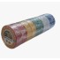 FITA ISOLANTE COLORIDA PCT C/10PCS 5 METROS UN.